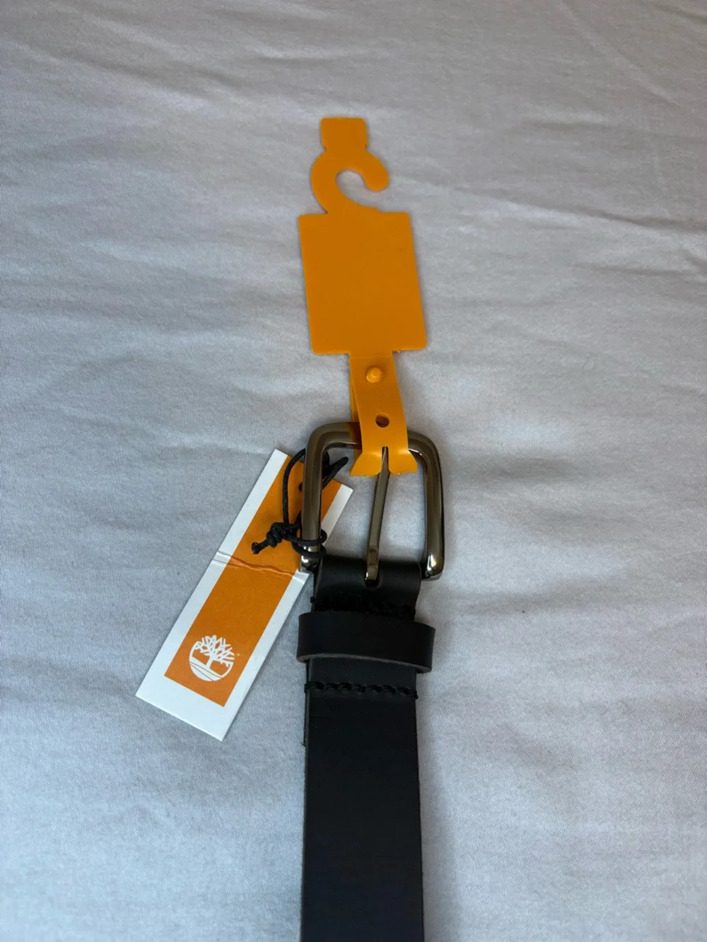 Timberland Boys Black Genuine Leather Belt Size M 26-28 NWT